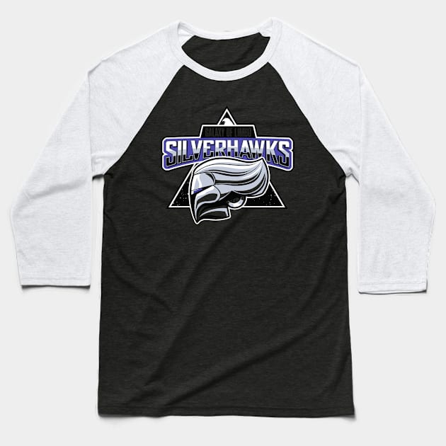 Silverhawks Baseball T-Shirt by RedBug01